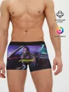 Мужские трусы боксеры / CYBERPUNK 2077 - КИАНУ