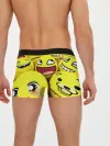 Мужские трусы боксеры / ЖЕЛТЫЕ СМАЙЛИКИ