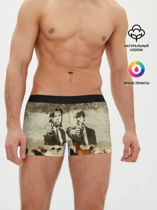 Мужские трусы боксеры / Pulp fiction in Russia