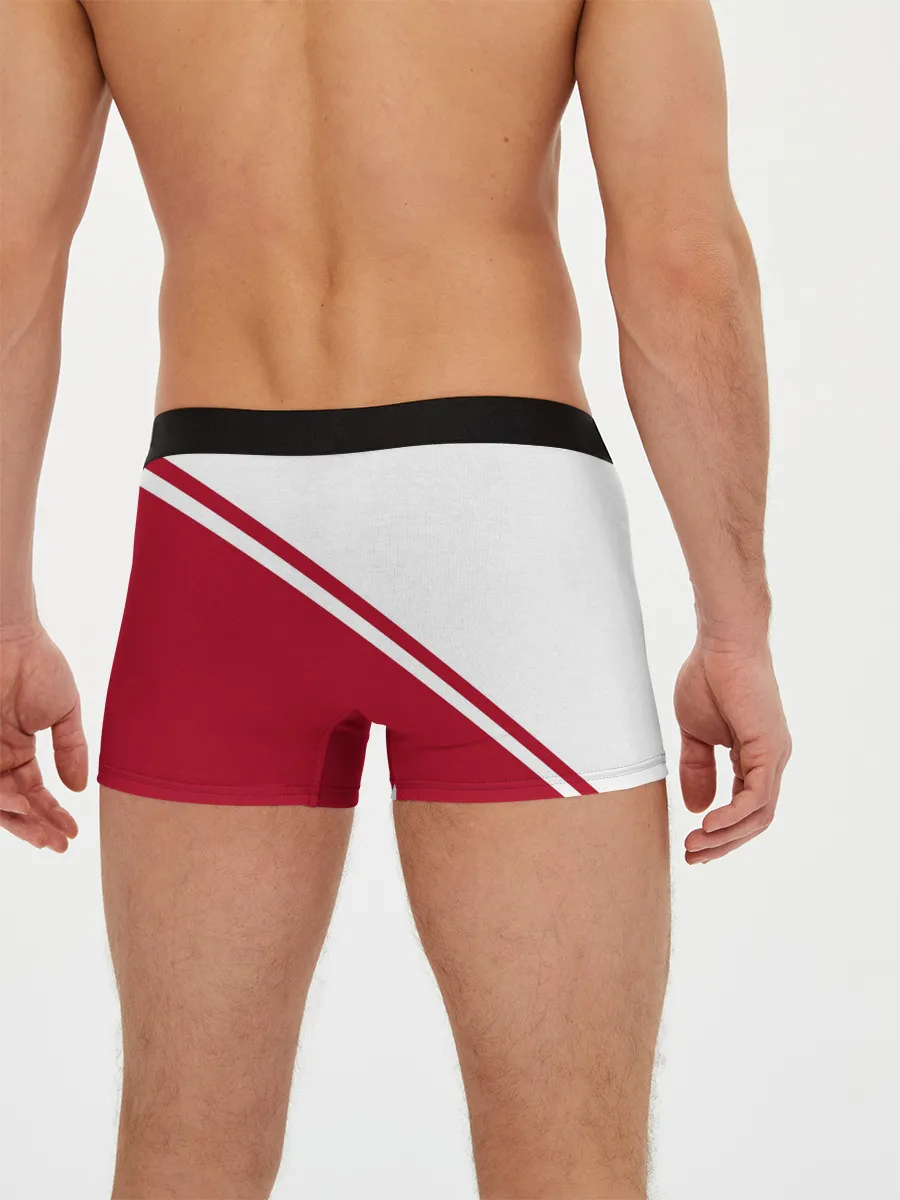 Мужские трусы боксеры / Chicago Bulls Red-White