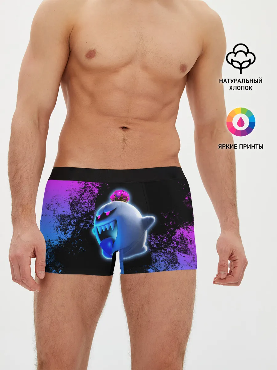 Мужские трусы боксеры / Luigis Mansion