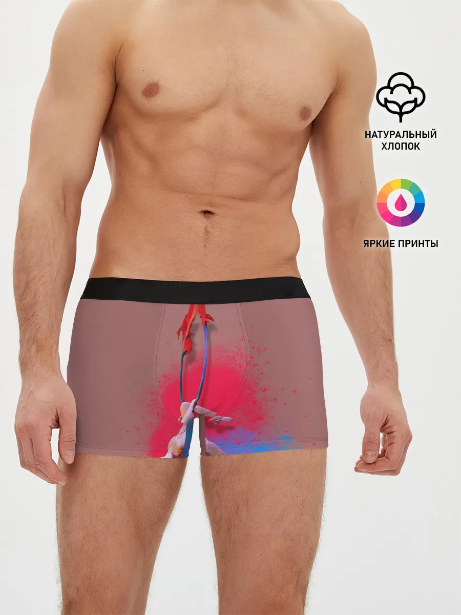 Мужские трусы боксеры / Воздушная гимнастика