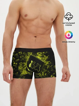Мужские трусы боксеры / Marshmello