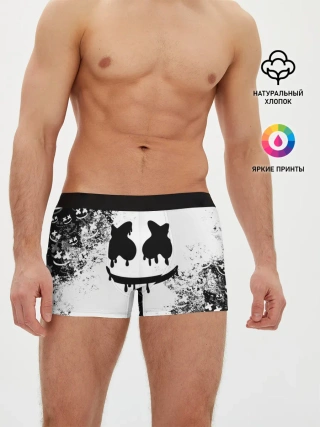 Мужские трусы боксеры / Marshmello