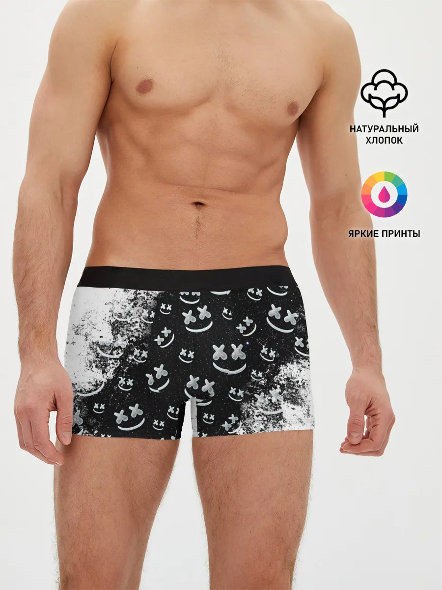 Мужские трусы боксеры / Marshmello