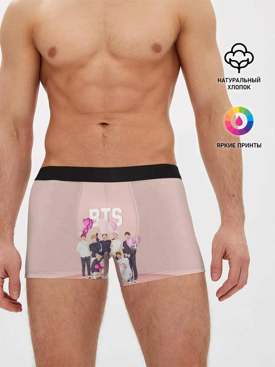 Мужские трусы боксеры / BTS