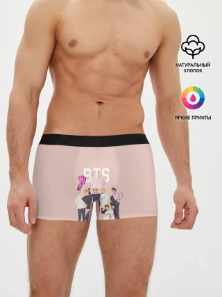 Мужские трусы боксеры / BTS