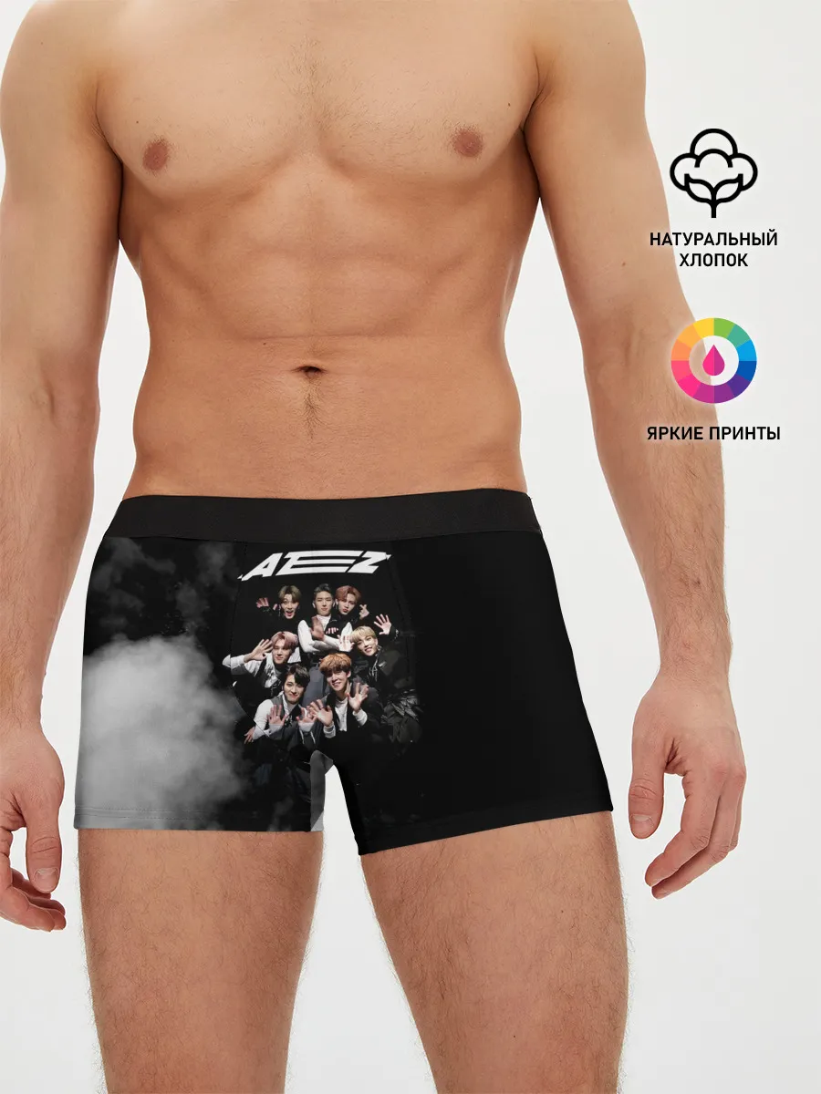 Мужские трусы боксеры / Ateez