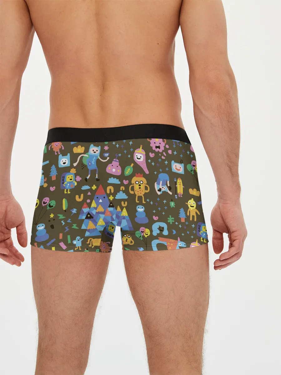 Мужские трусы боксеры / Время приключений Зима