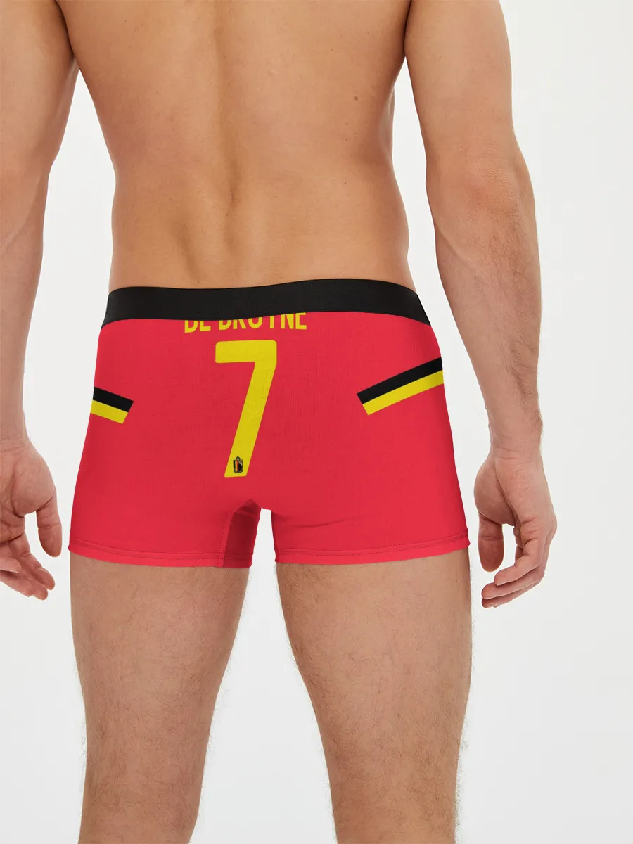 Мужские трусы боксеры / De Bruyne home EURO 2020