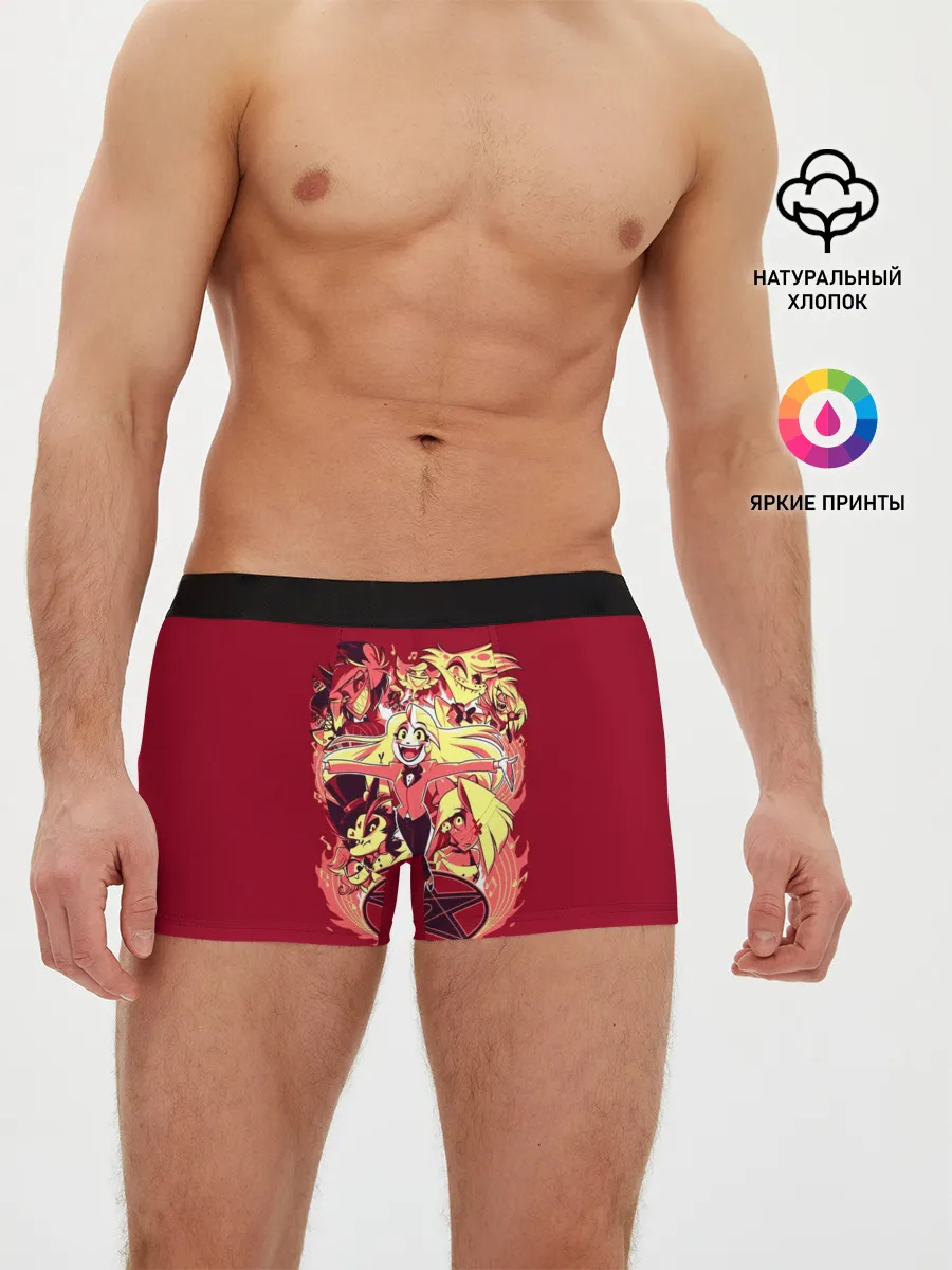 Мужские трусы боксеры / Hazbin Hotel