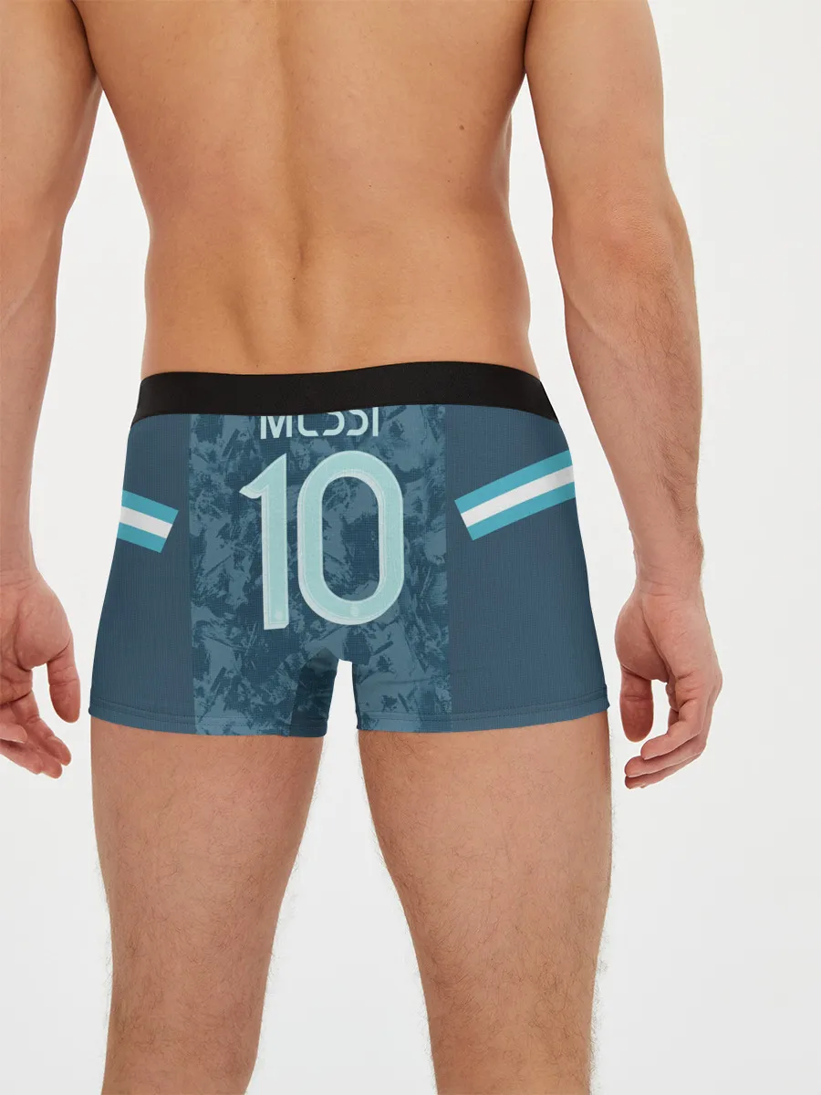 Мужские трусы боксеры / Messi away Copa America 2020