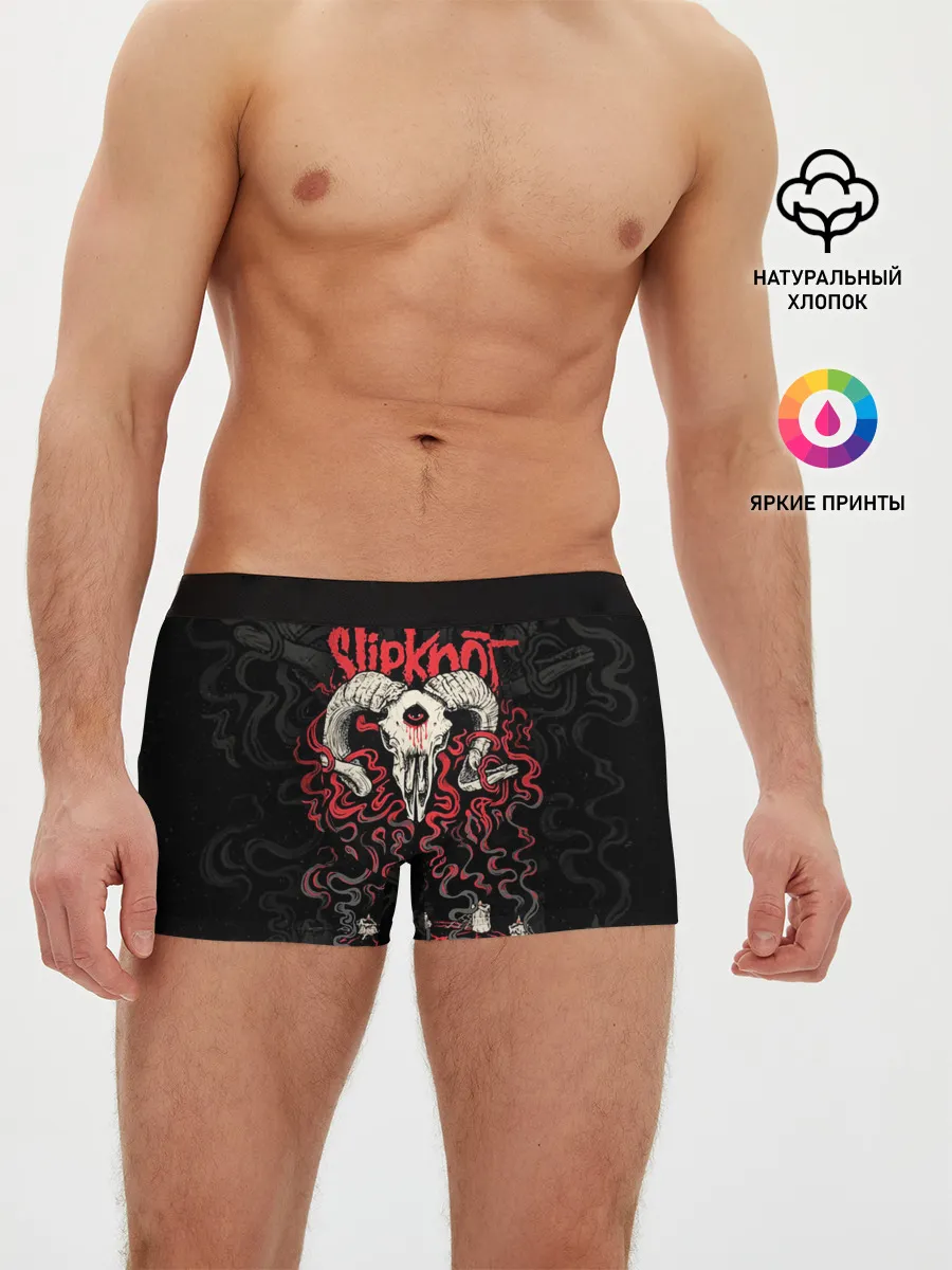 Мужские трусы боксеры / Slipknot