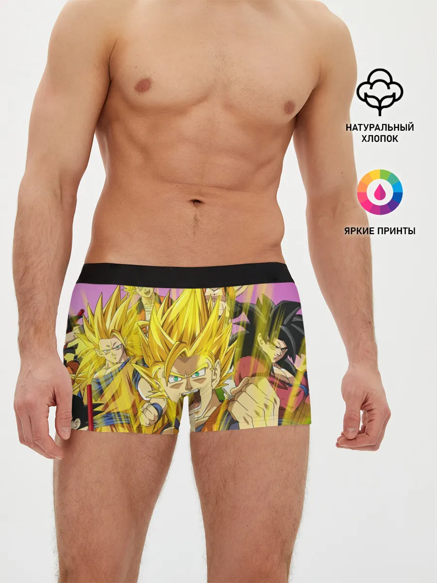 Мужские трусы боксеры / Все герои Драгонболл