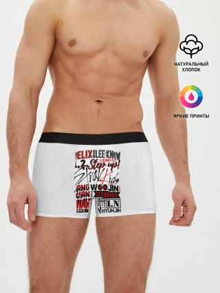 Мужские трусы боксеры / Stray Kids