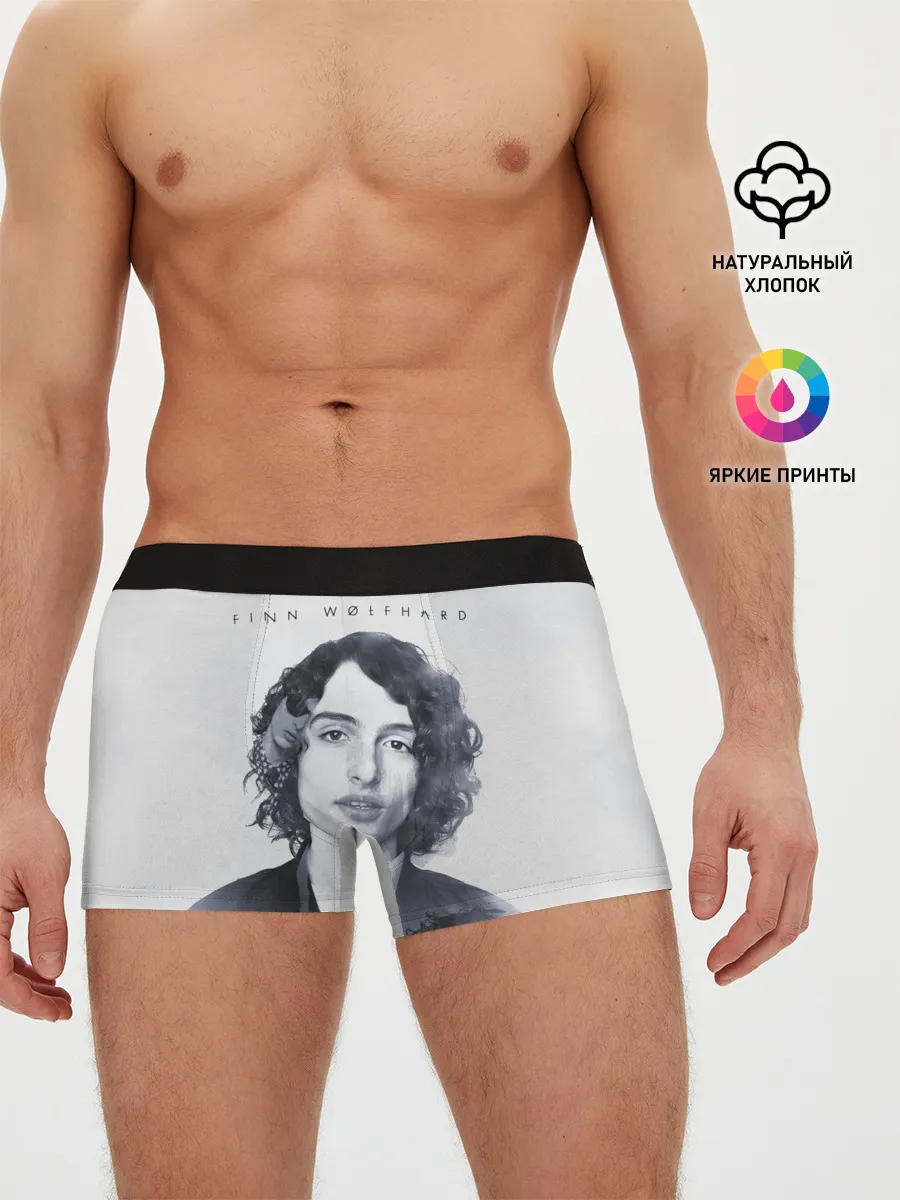 Мужские трусы боксеры / Финн Вулфард