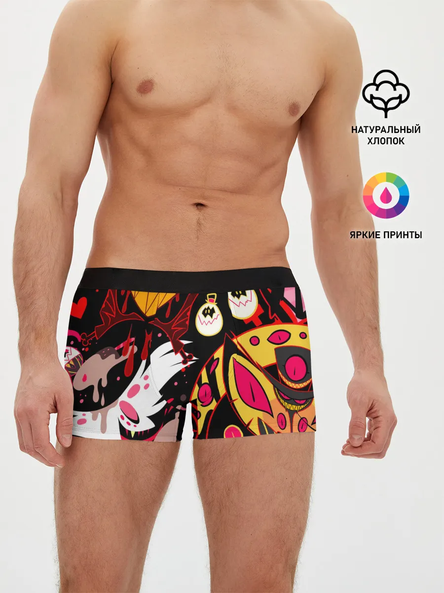 Мужские трусы боксеры / Hazbin Hotel