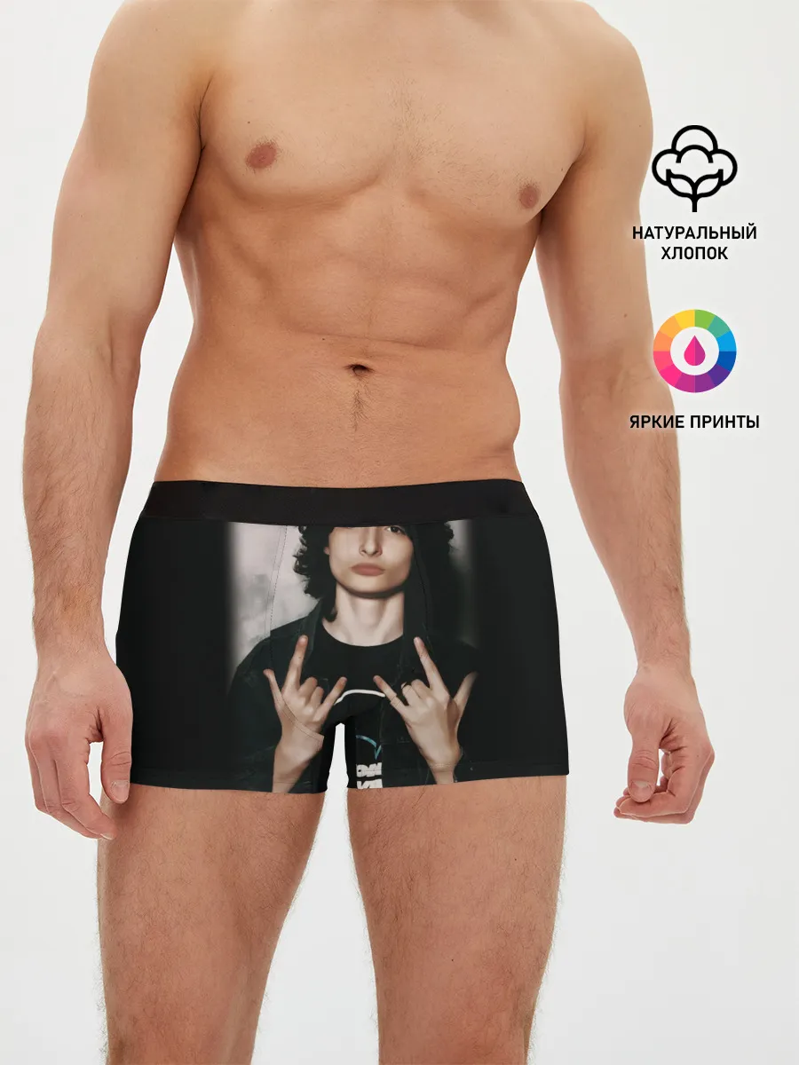 Мужские трусы боксеры / finn wolfhard