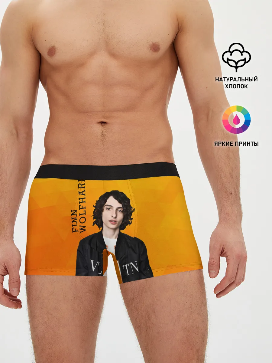 Мужские трусы боксеры / finn wolfhard