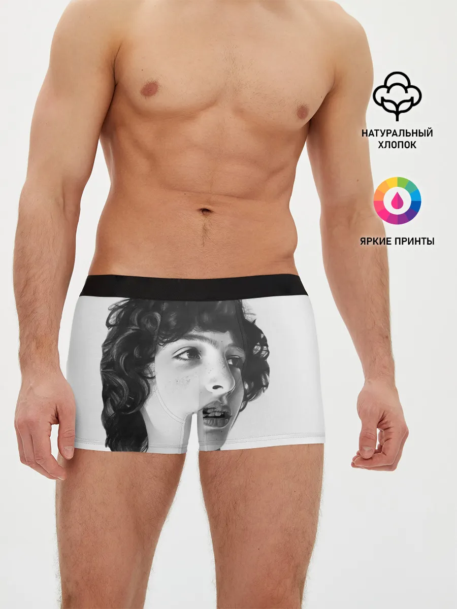 Мужские трусы боксеры / finn wolfhard