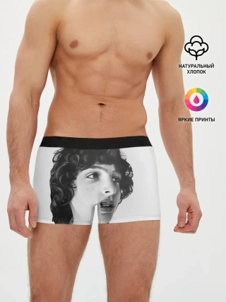 Мужские трусы боксеры / finn wolfhard