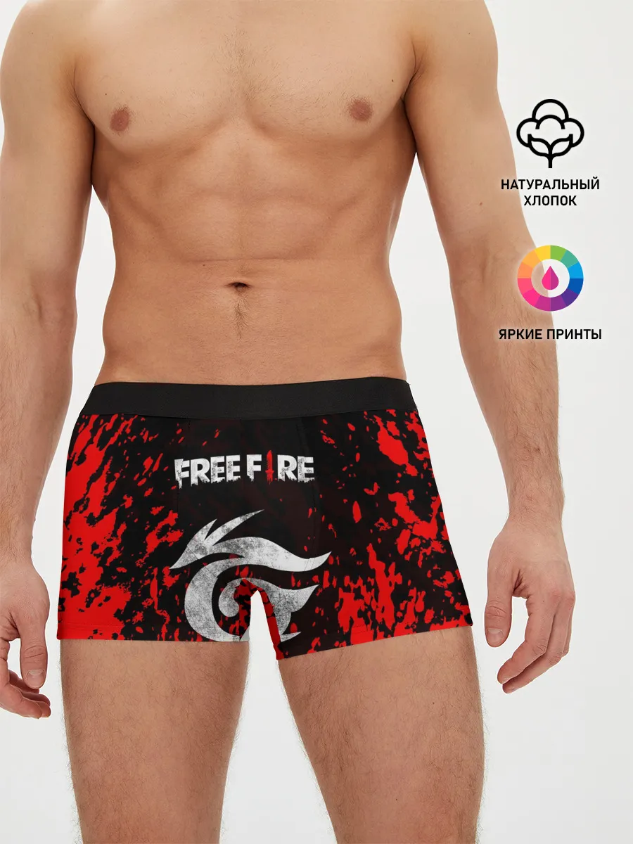 Мужские трусы боксеры / GARENA FREE FIRE