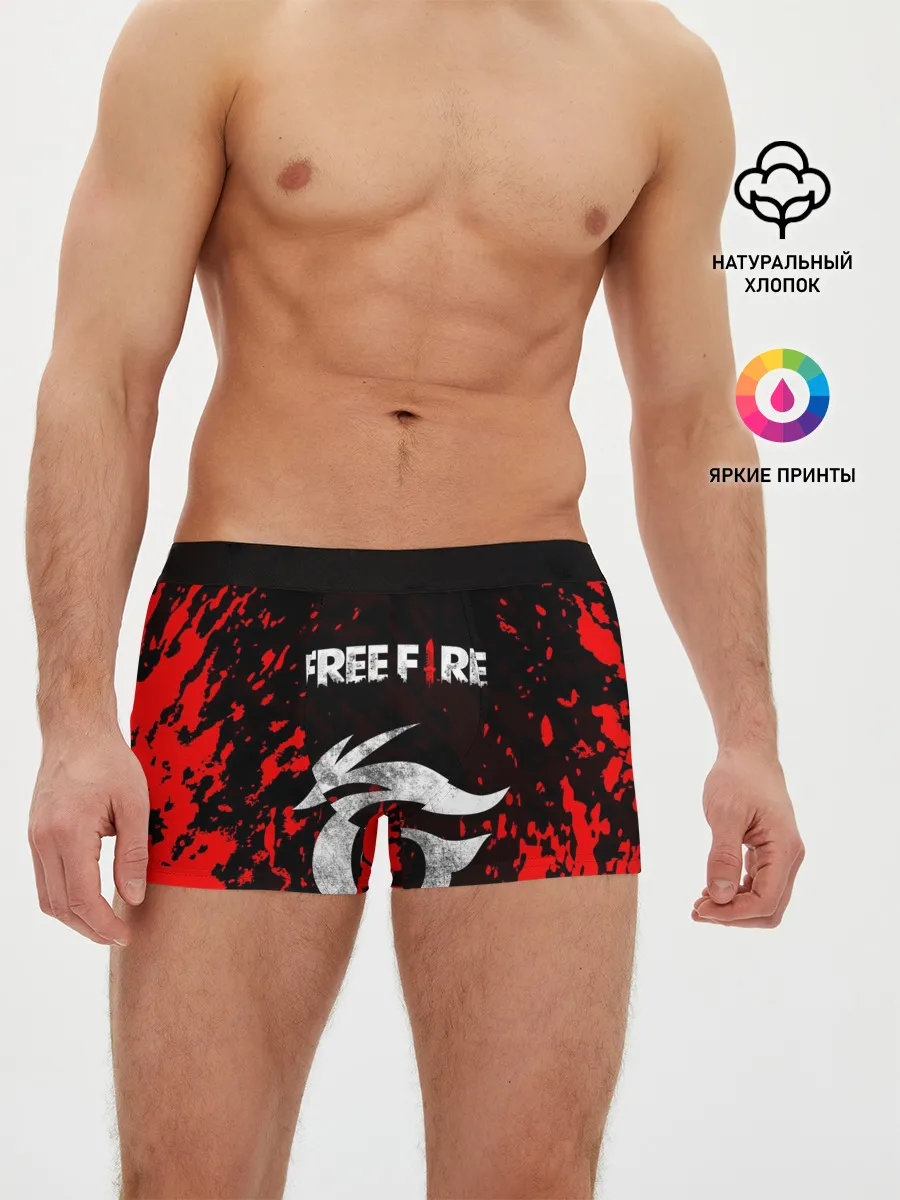 Мужские трусы боксеры / GARENA FREE FIRE