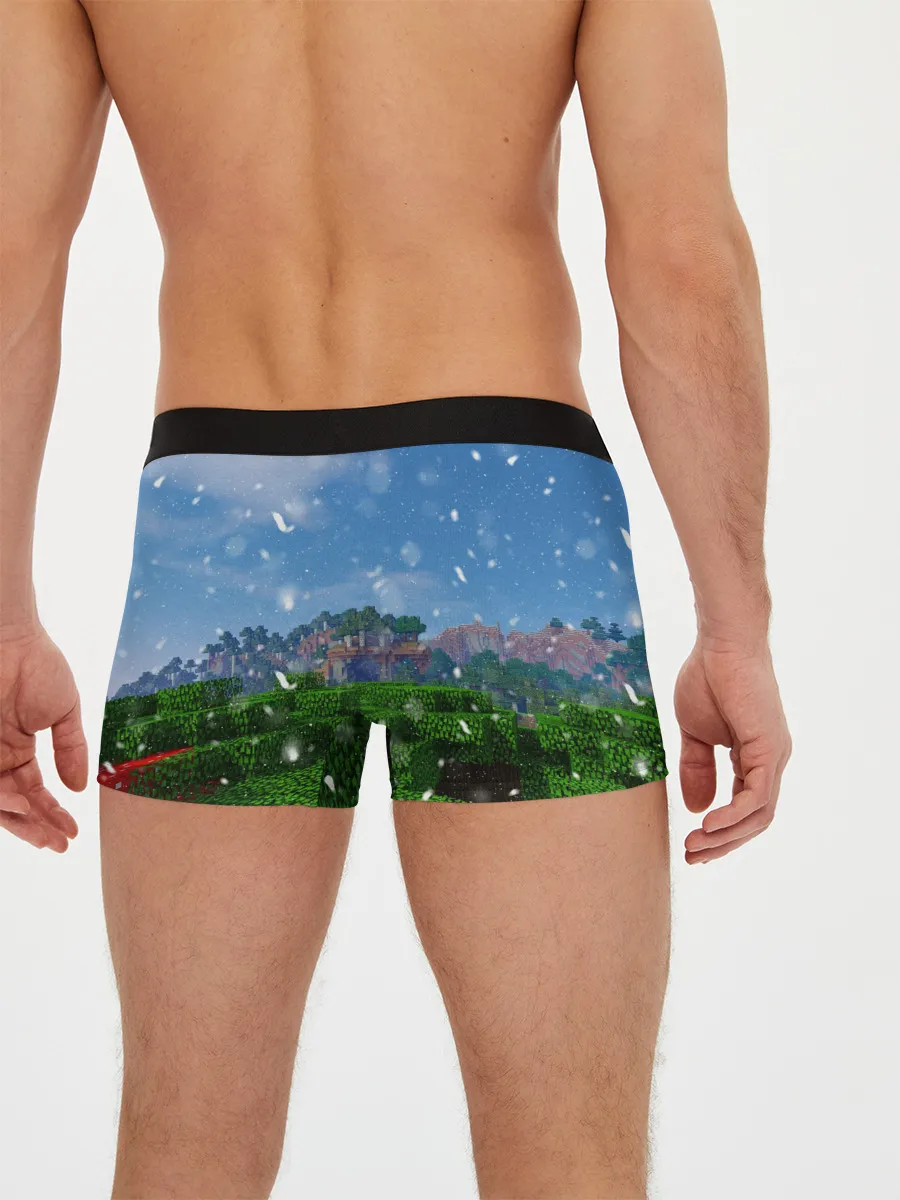 Мужские трусы боксеры / Minecraft / Майнкрафт