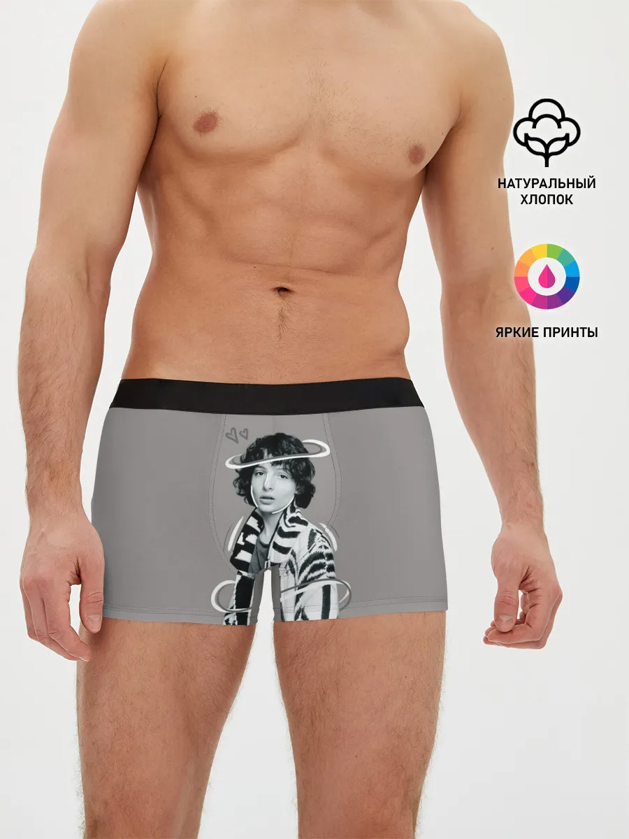 Мужские трусы боксеры / finn wolfhard