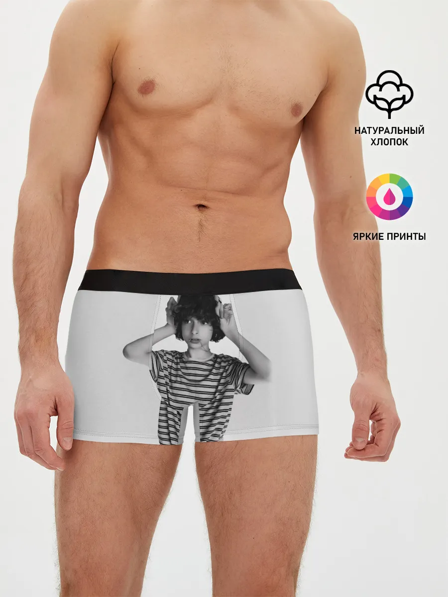 Мужские трусы боксеры / finn wolfhard