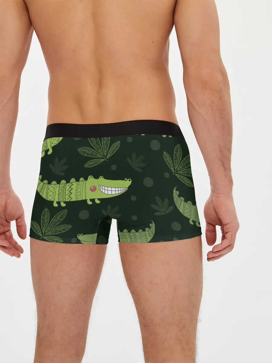 Мужские трусы боксеры / Милый крокодил