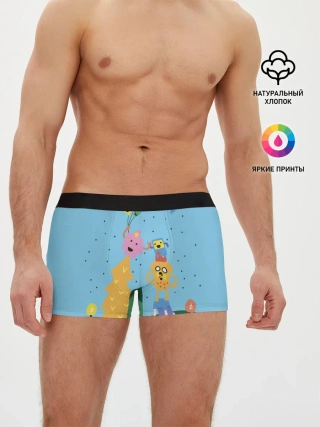 Мужские трусы боксеры / Время приключений Ёлка