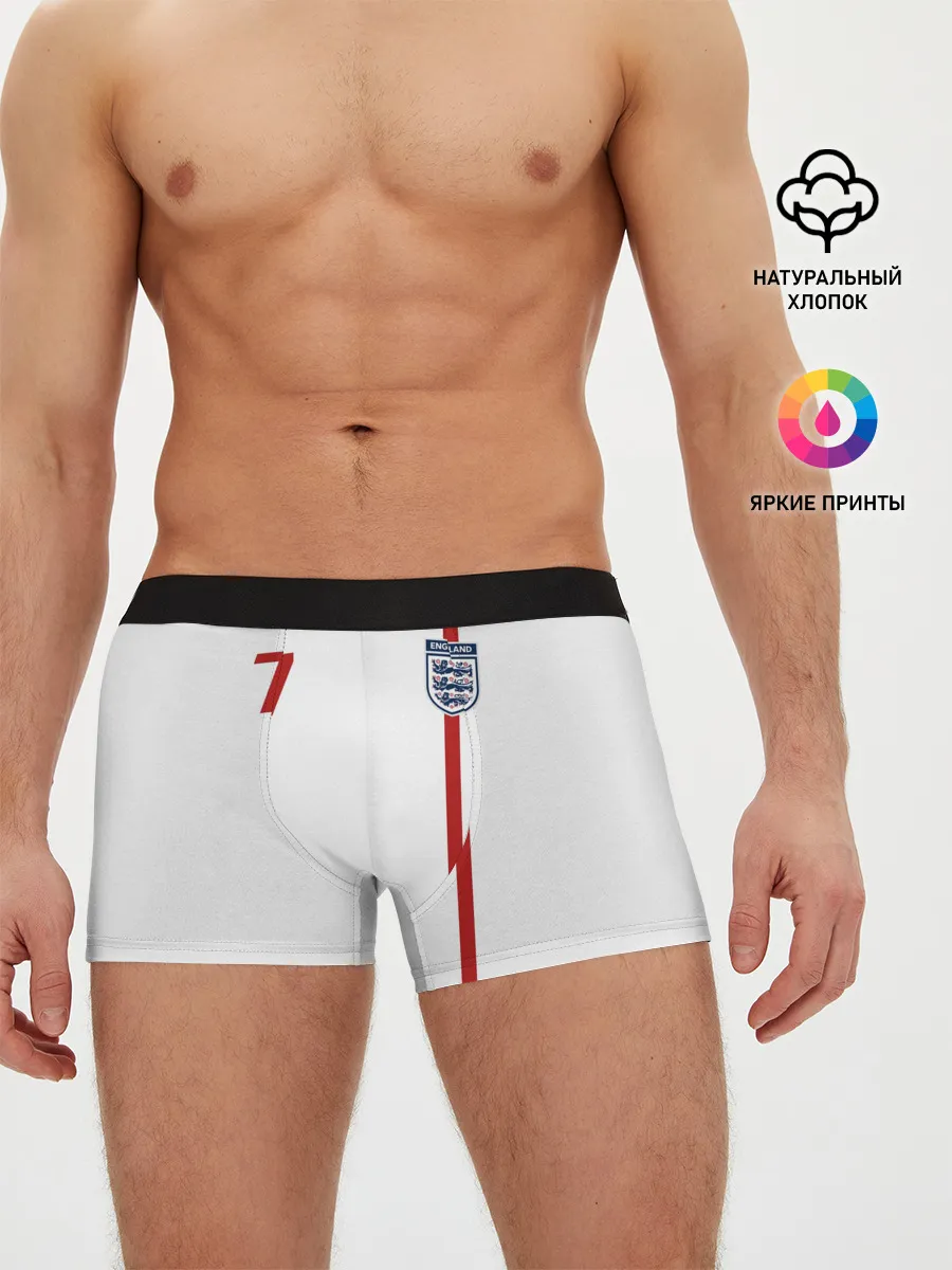 Мужские трусы боксеры / Дэвид Бекхэм Англия Ретро
