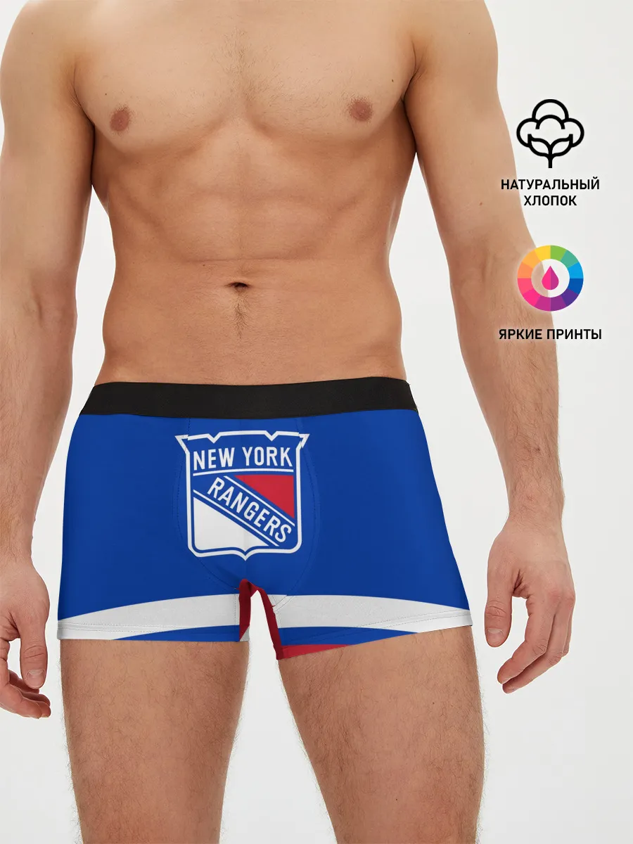 Мужские трусы боксеры / Нью-Йорк Рейнджерс НХЛ