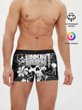 Мужские трусы боксеры / Linkin Park