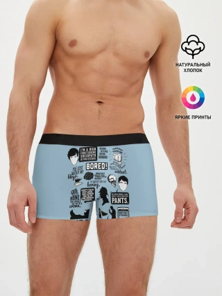 Мужские трусы боксеры / Sherlock