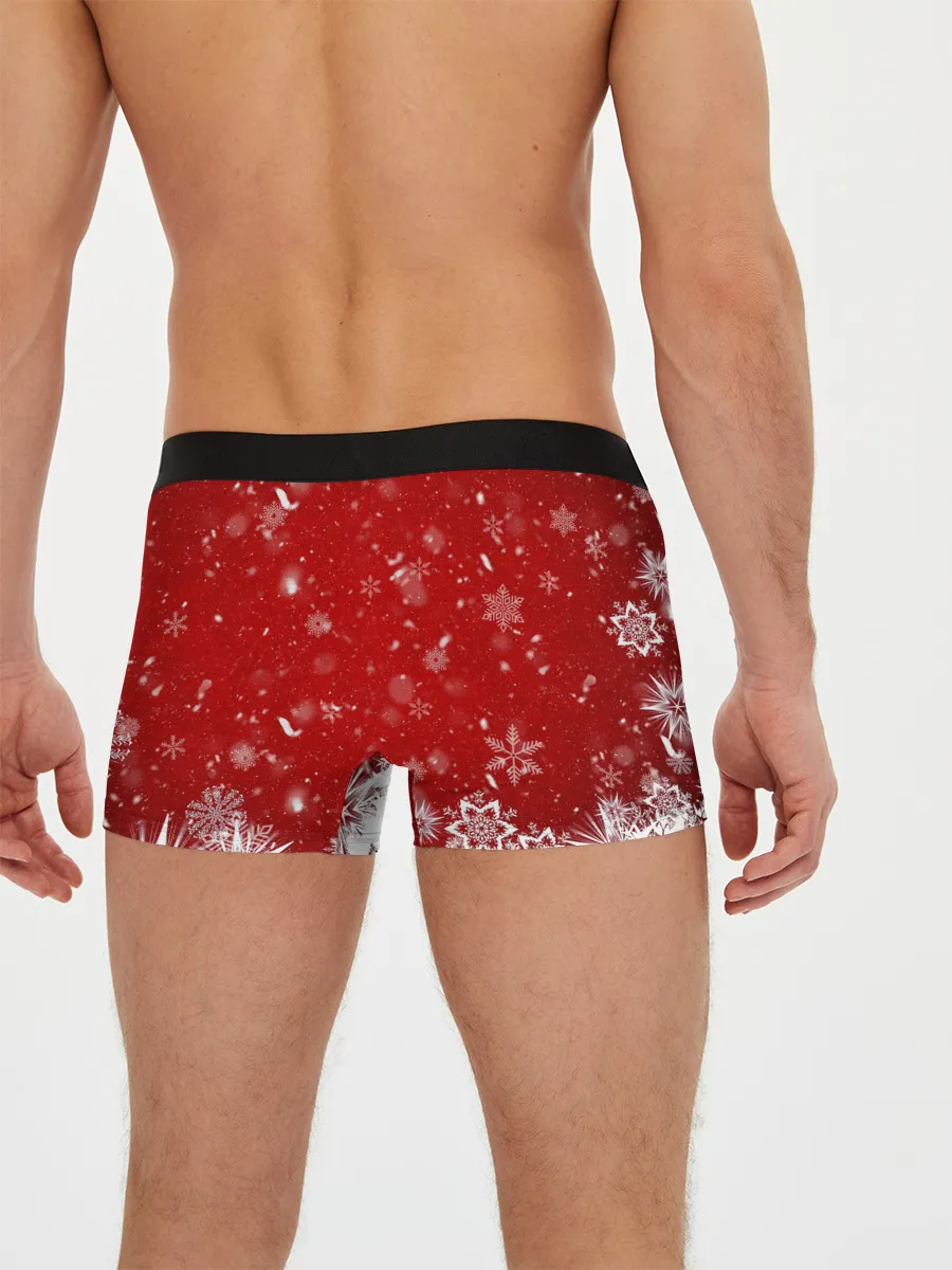 Мужские трусы боксеры / Новогодний Fortnite