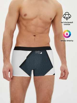 Мужские трусы боксеры / Mass Effect N7