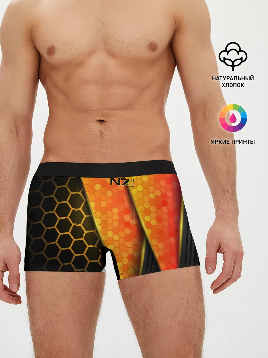 Мужские трусы боксеры / Mass Effect N7