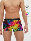 Мужские трусы боксеры / Разноцветные розы