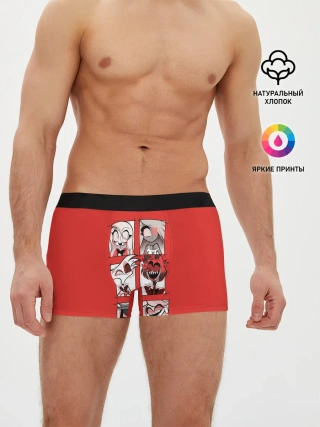 Мужские трусы боксеры / Hazbin Hotel