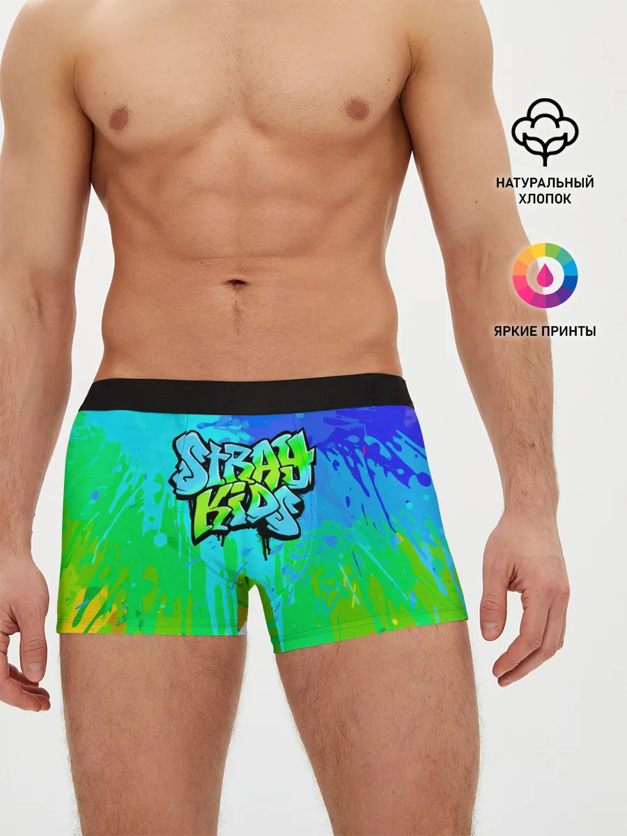 Мужские трусы боксеры / Stray Kids