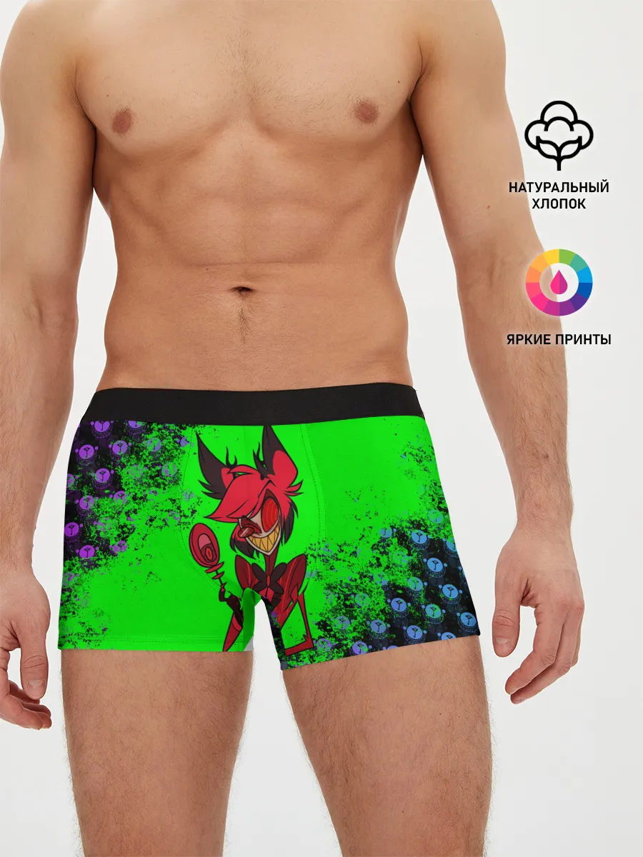 Мужские трусы боксеры / Hazbin Hotel Alastor