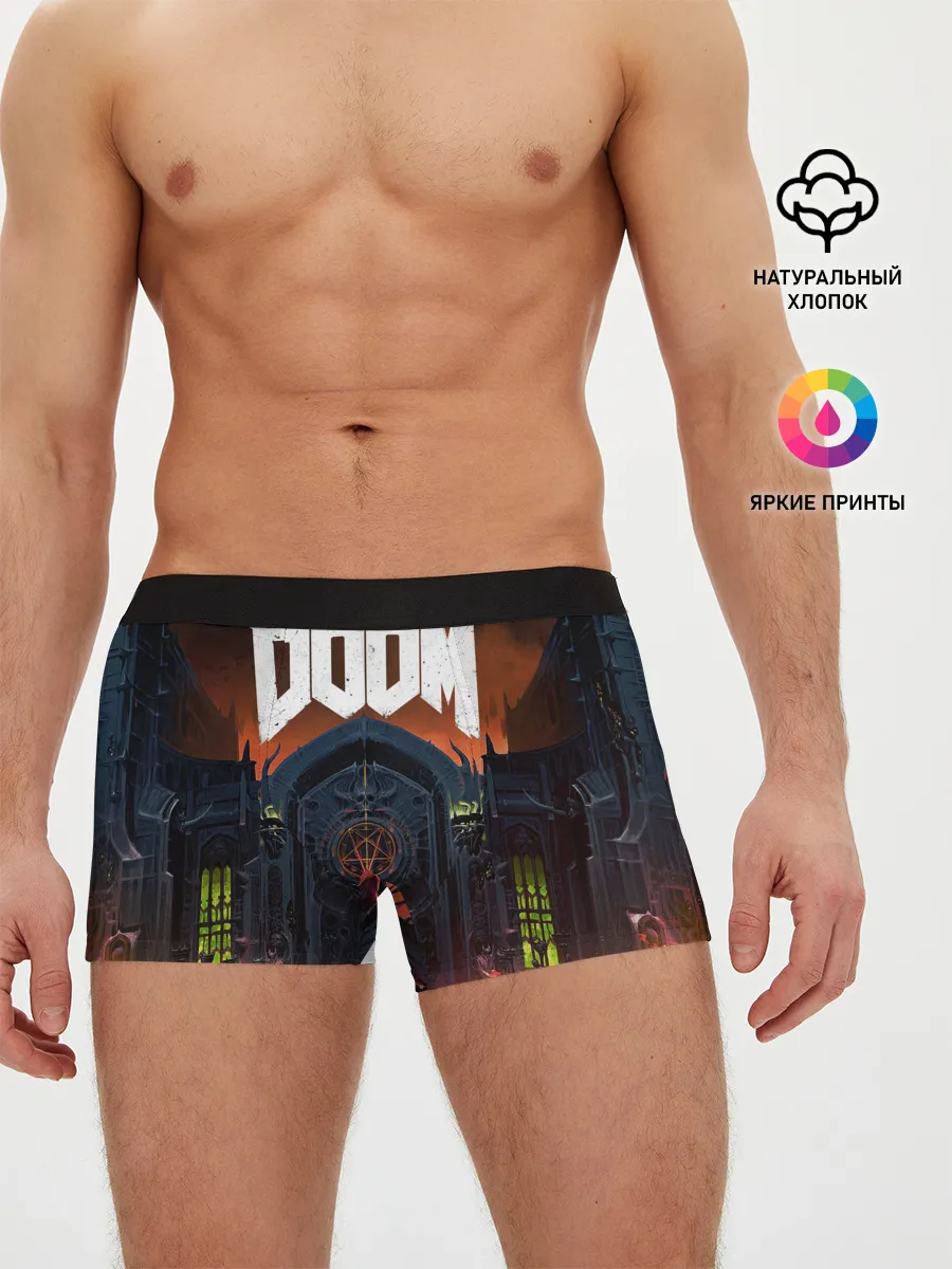 Мужские трусы боксеры / DOOM - Hellgate