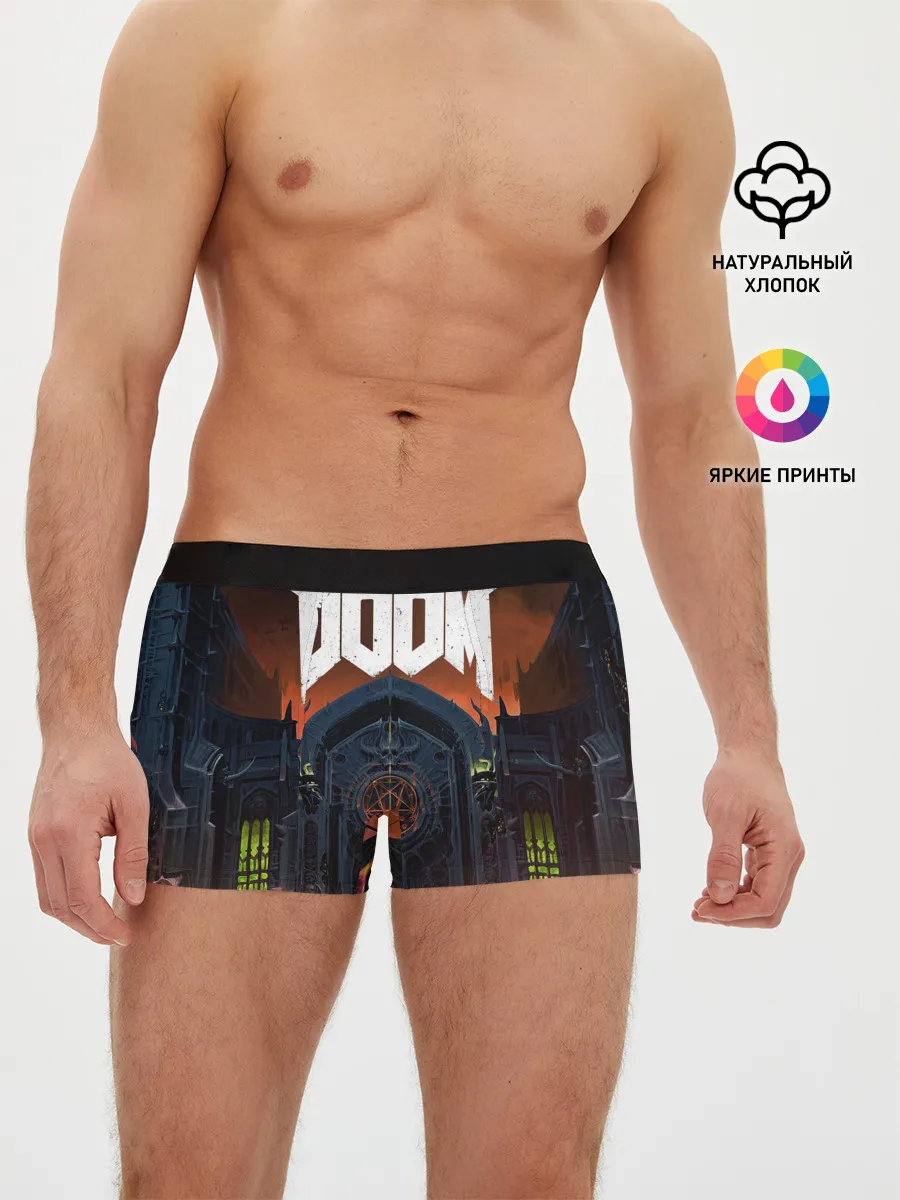 Мужские трусы боксеры / DOOM - Hellgate