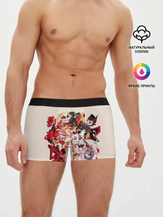 Мужские трусы боксеры / ОТЕЛЬ ХАЗБИН ПЕРСОНАЖИ