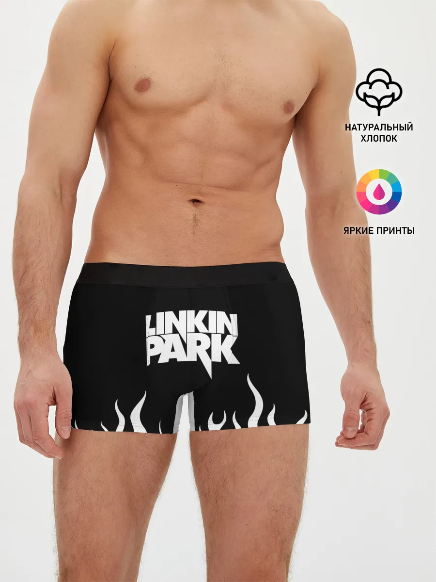 Мужские трусы боксеры / Linkin Park