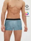 Мужские трусы боксеры / Оттенки синего