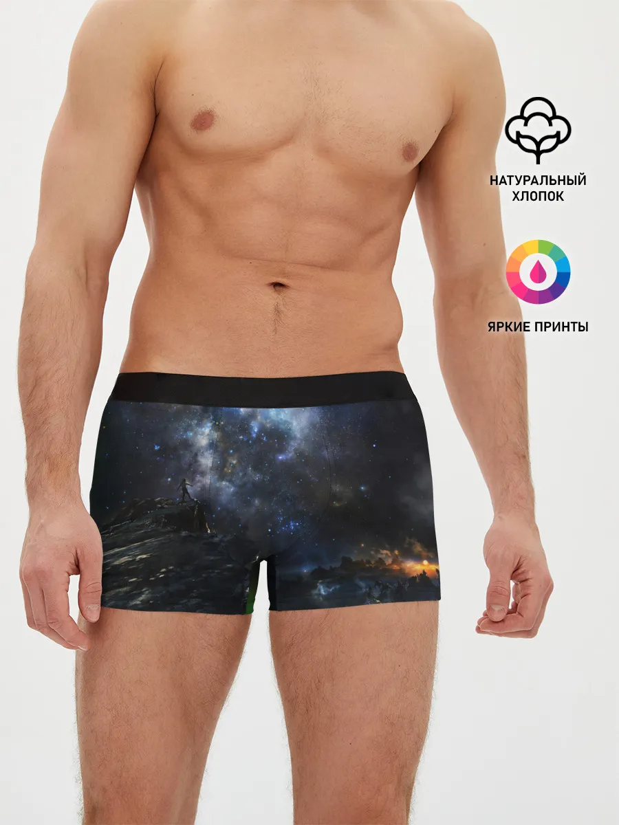 Мужские трусы боксеры / Космос