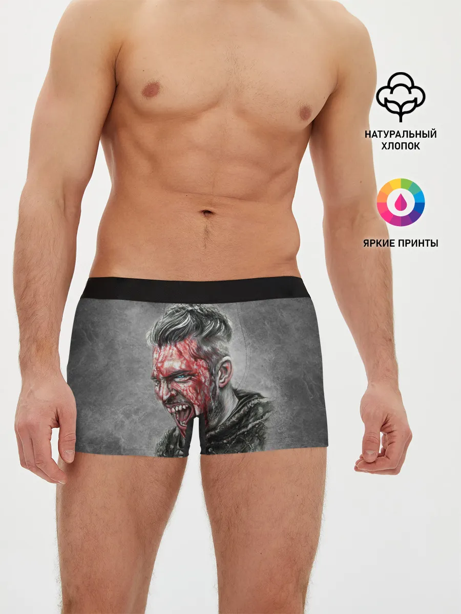 Мужские трусы боксеры / vikings